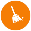 icon of broom