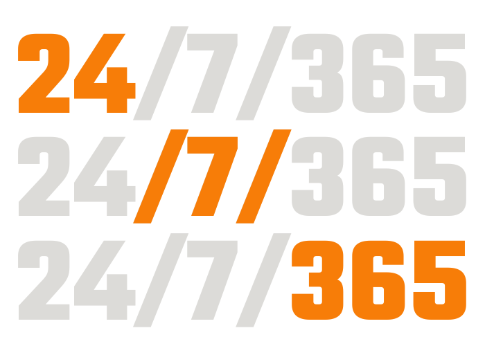 24/7/365 graphic